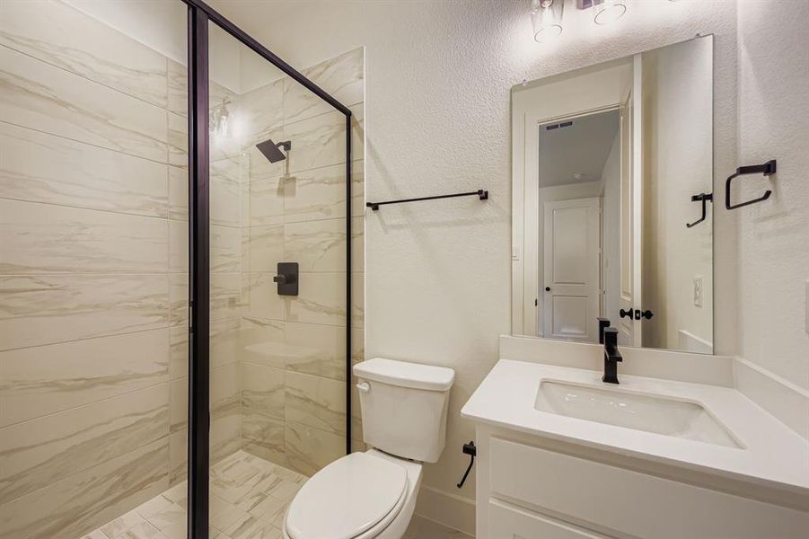 Furnished interior view inside a new home in , Midlothian (Image 7).