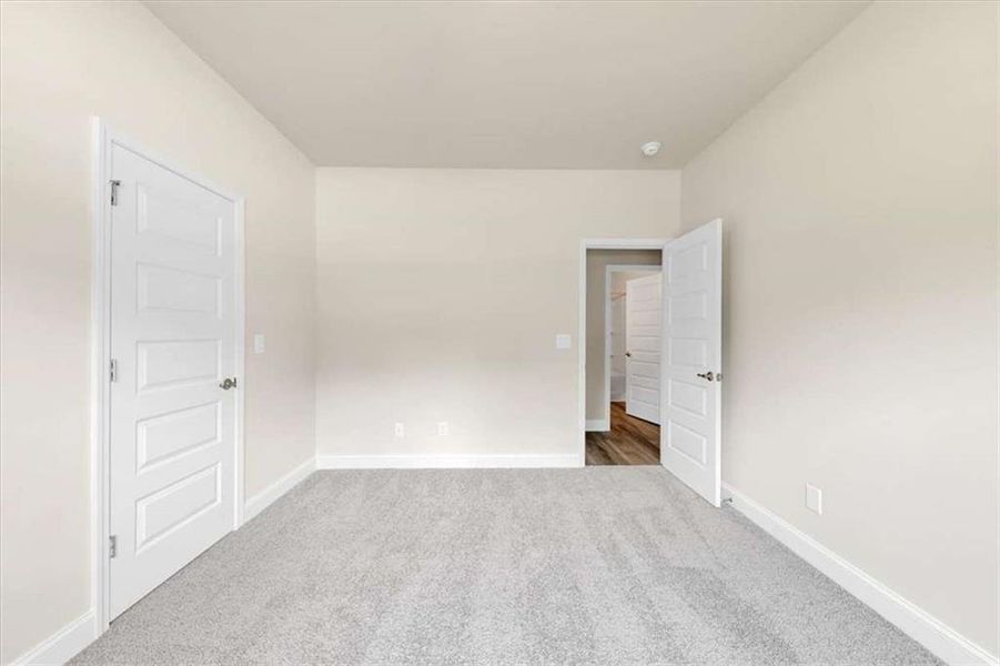 Spacious, unfurnished interior of a new home in Park Place, Bowdon (Image 30). Spacious, unfurnished interior of a new home in Park Place, Bowdon (Image 30).