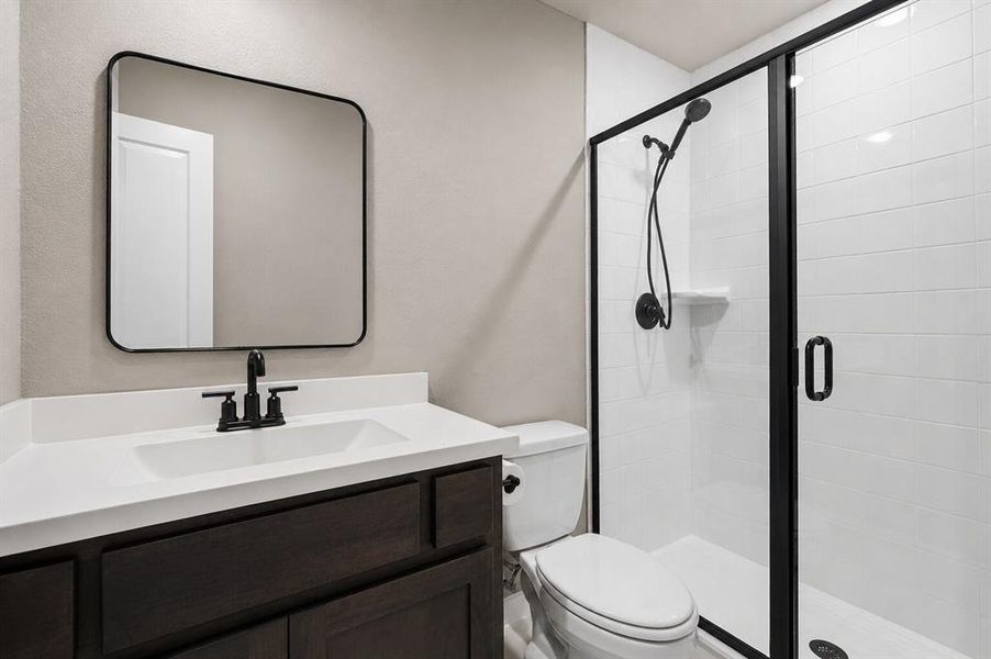 Furnished interior view inside a new home in , Fort Worth (Image 17).