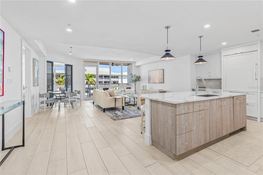 Furnished interior view inside a new home in , Sarasota (Image 16).