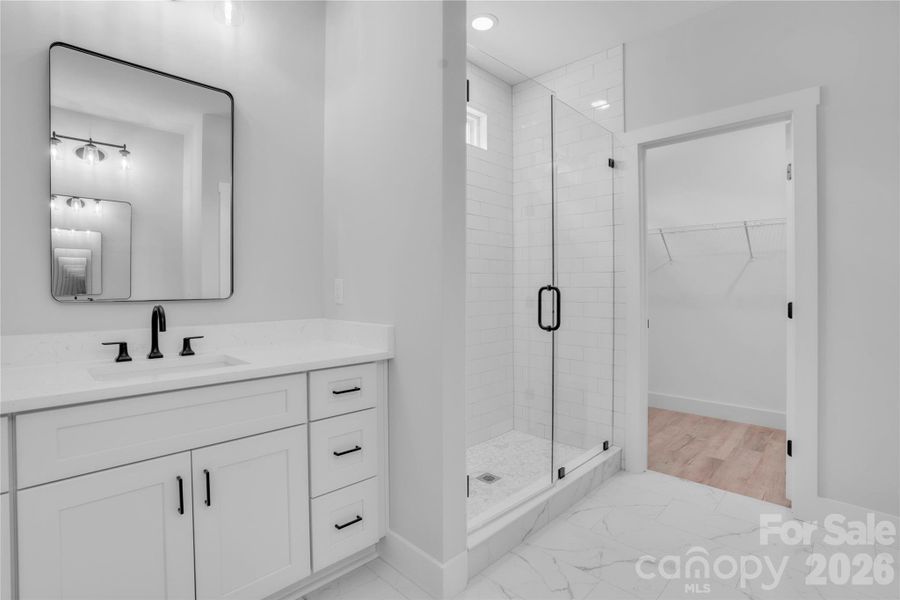 Furnished interior view inside a new home in , Bessemer City (Image 8).