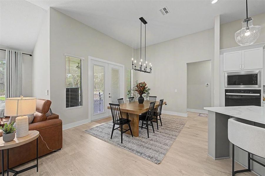 Furnished interior view inside a new home in , Hudson (Image 12). Furnished interior view inside a new home in , Hudson (Image 12).