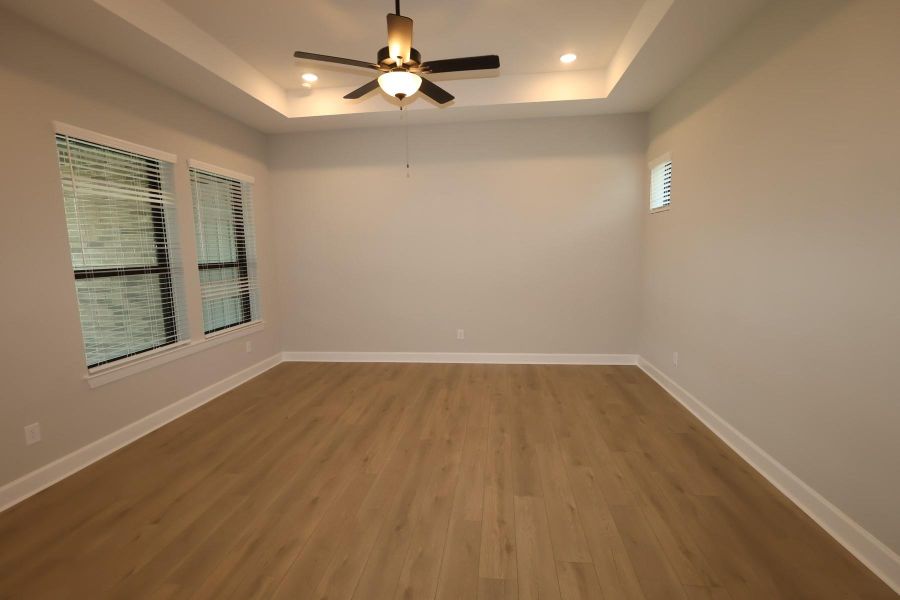 Spacious, unfurnished interior of a new home in Riceland - Enclave Row Collection, Mont Belvieu (Image 11). Spacious, unfurnished interior of a new home in Riceland - Enclave Row Collection, Mont Belvieu (Image 11).