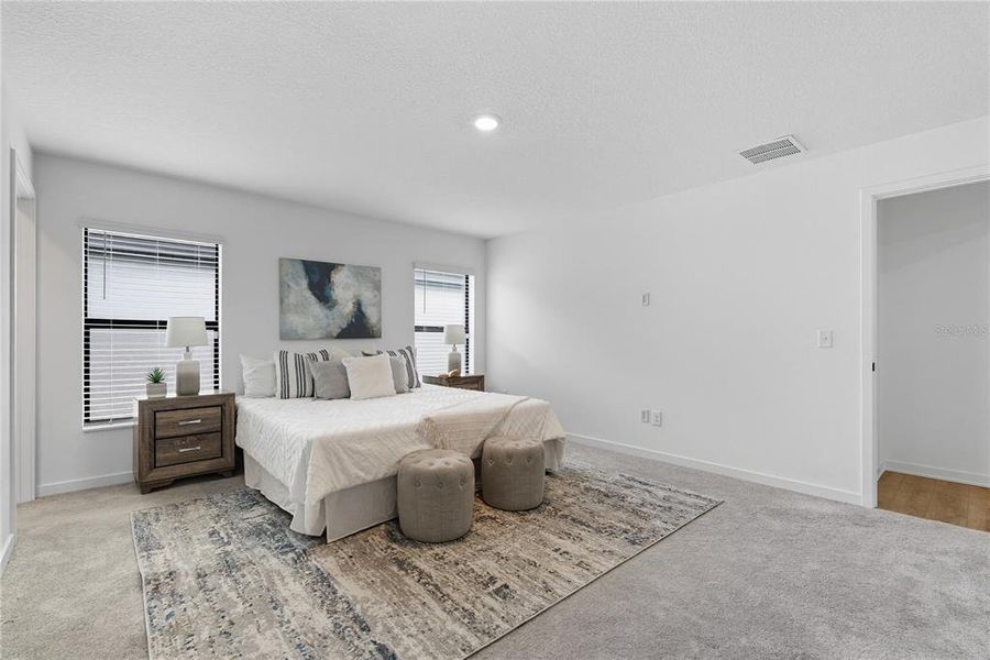 Furnished interior view inside a new home in , Tampa (Image 4). Furnished interior view inside a new home in , Tampa (Image 4).