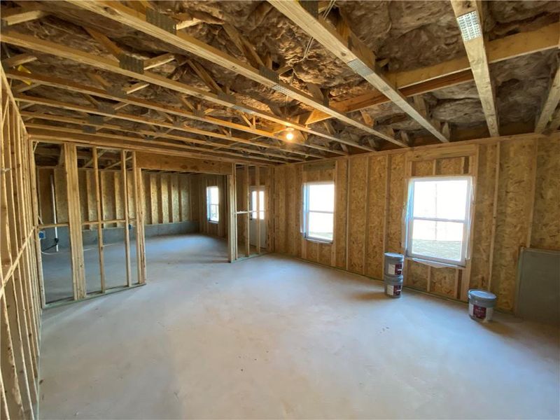 In-progress construction of a new home in Creekside, Dawsonville, GA (Image 25).