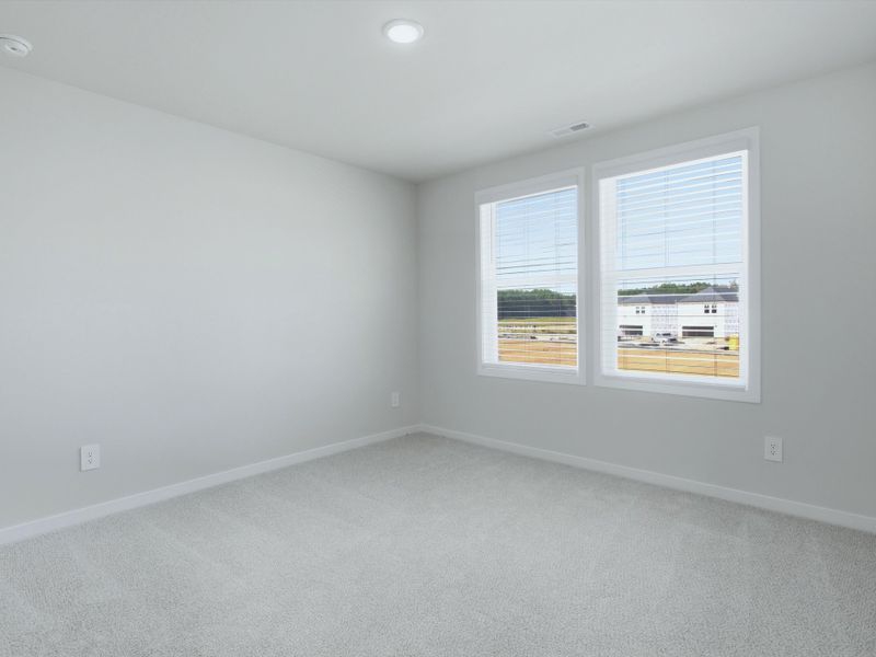Spacious, unfurnished interior of a new home in Marshburn Landing - Bungalow Series, Wendell (Image 20).