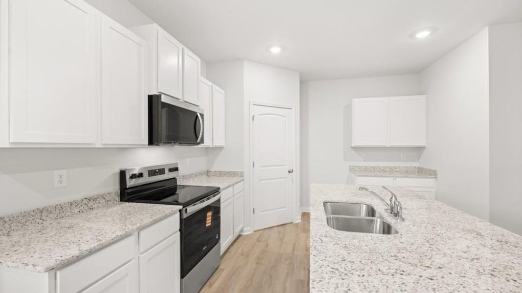 Furnished interior view inside a new home in Hughes Court, Dawsonville (Image 4).
