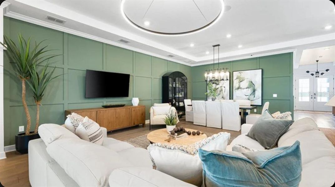 Furnished interior view inside a new home in Skye Ranch Community Group Page, Sarasota (Image 8).