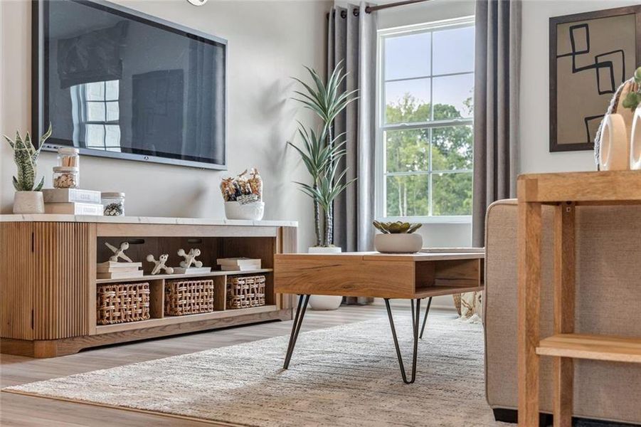Furnished interior view inside a new home in Oak Grove Glen, Snellville (Image 16).