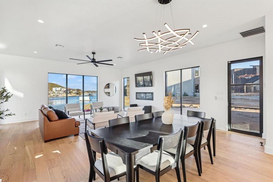 Furnished interior view inside a new home in , Graford (Image 12). Furnished interior view inside a new home in , Graford (Image 12).