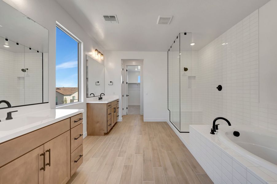 Furnished interior view inside a new home in Soleo, San Tan Valley (Image 13).