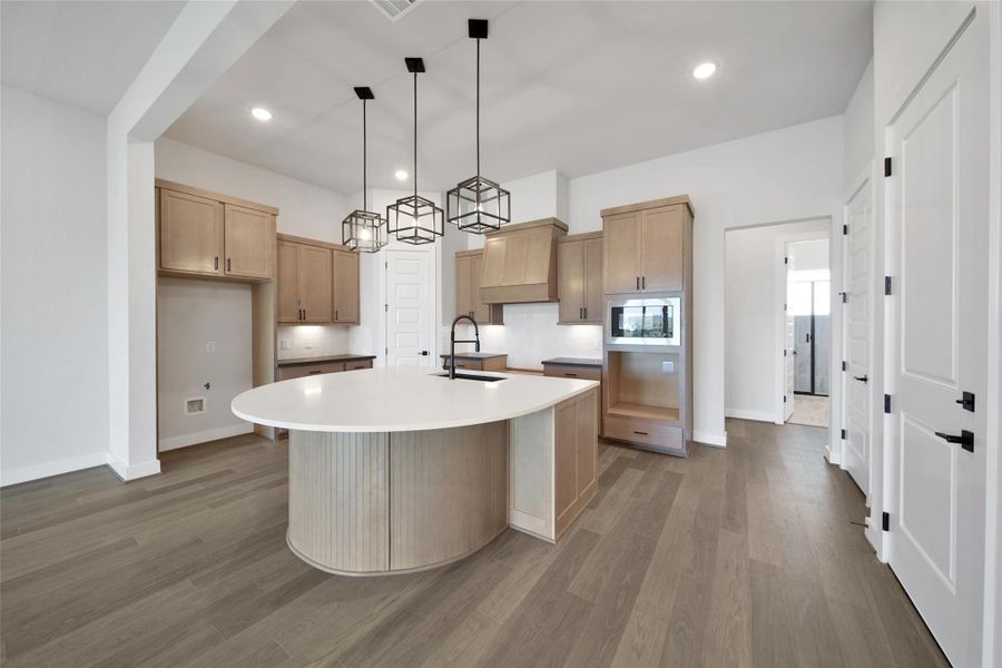 Furnished interior view inside a new home in Lago Pointe, Seabrook (Image 6).