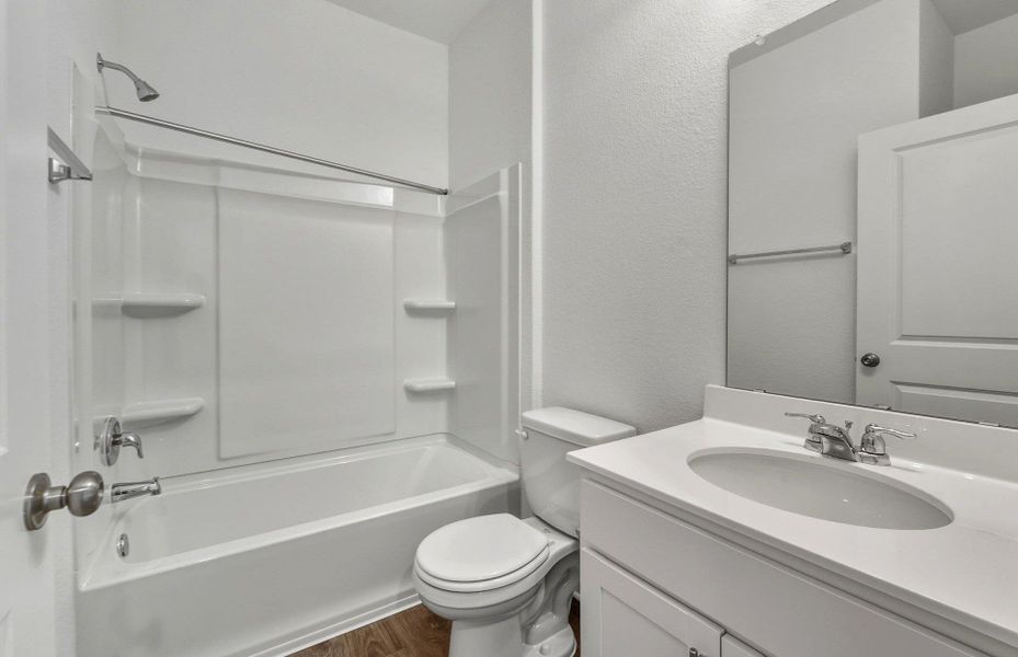 Furnished interior view inside a new home in Sonterra, Jarrell (Image 12).