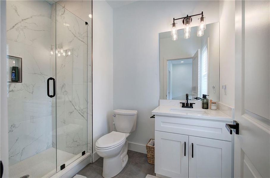 Furnished interior view inside a new home in , Cartersville (Image 33).