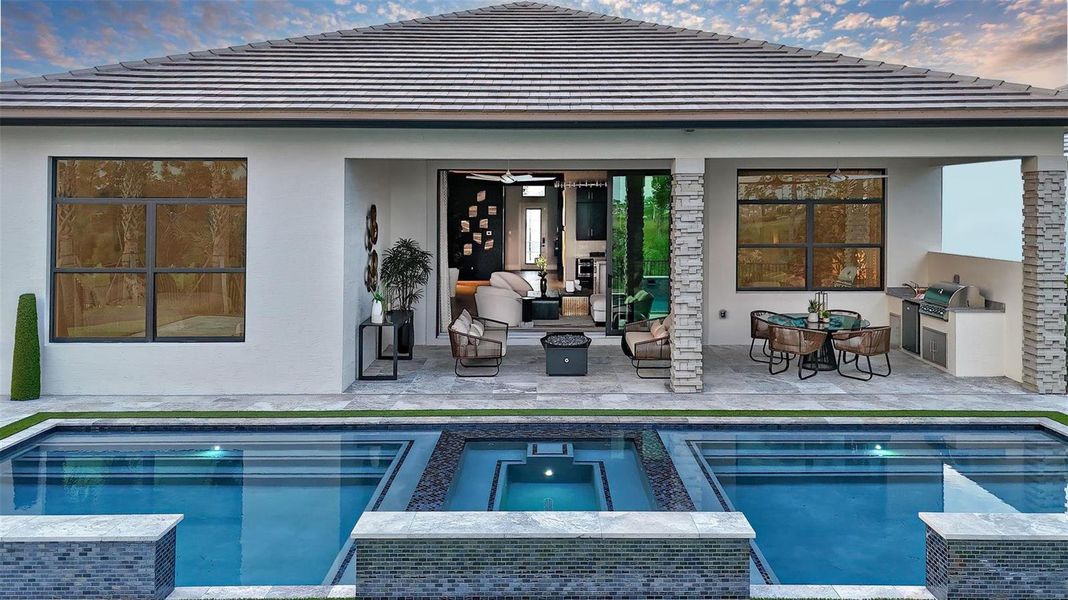 Rear Exterior and Pool Rear Exterior and Pool