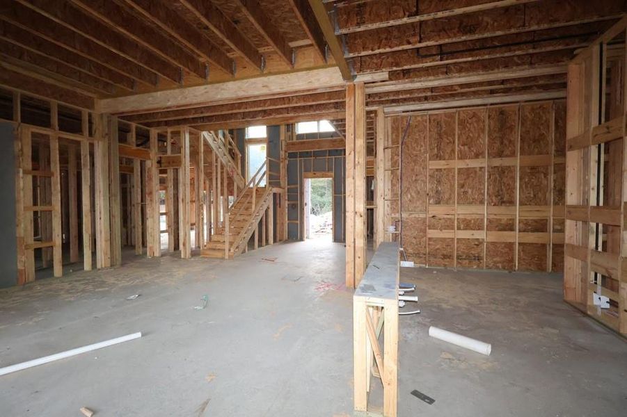 In-progress construction of a new home in Briarley, Montgomery, TX (Image 6). In-progress construction of a new home in Briarley, Montgomery, TX (Image 6).