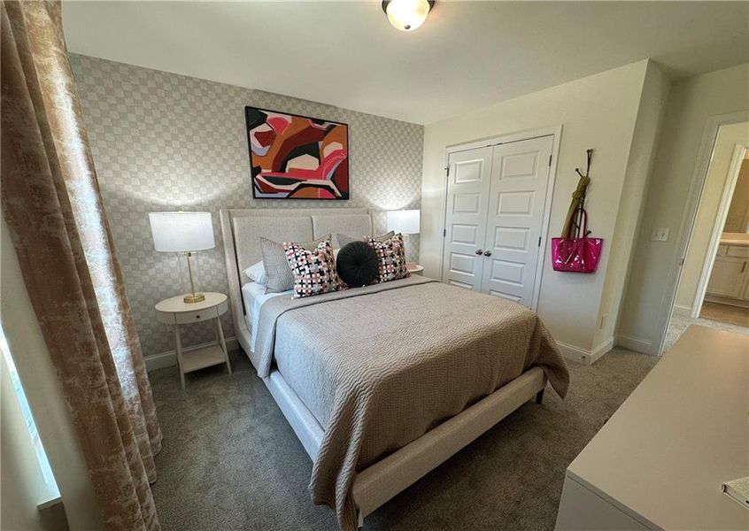 Furnished interior view inside a new home in Mulberry Summit, Flowery Branch (Image 12).