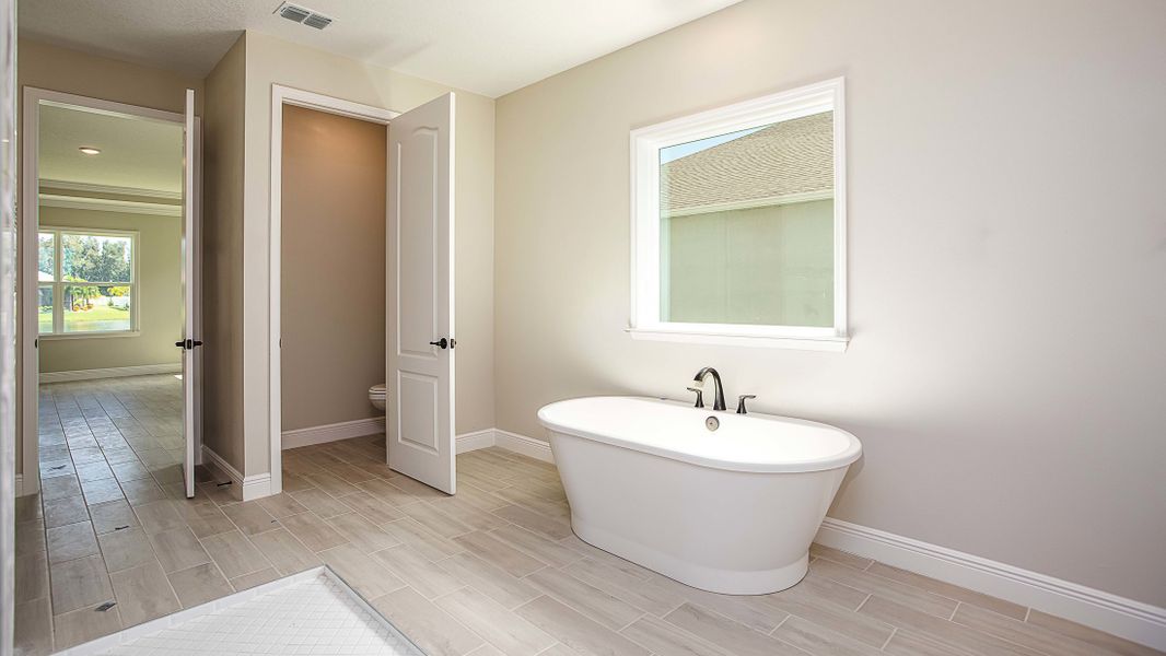 Representative furnished interior of a home built from the Verona by Maronda Homes in Eagle Crest, Grant-Valkaria (Image 8).