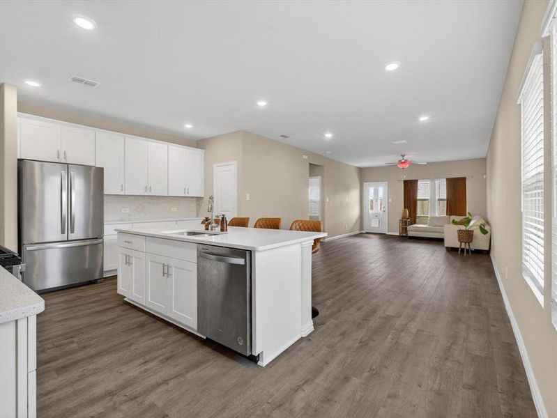 Furnished interior view inside a new home in Eastridge - Spring Series, McKinney (Image 10).