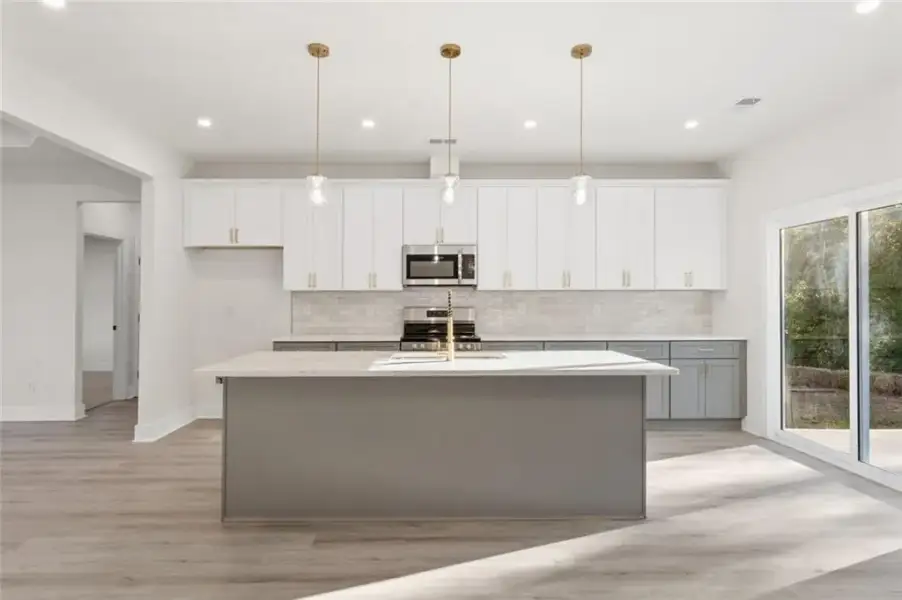 Furnished interior view inside a new home in , Douglasville (Image 5).