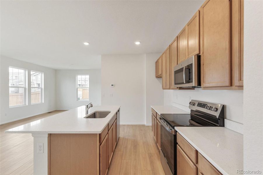 Furnished interior view inside a new home in Sky Ranch Villas, Watkins (Image 7). Furnished interior view inside a new home in Sky Ranch Villas, Watkins (Image 7).