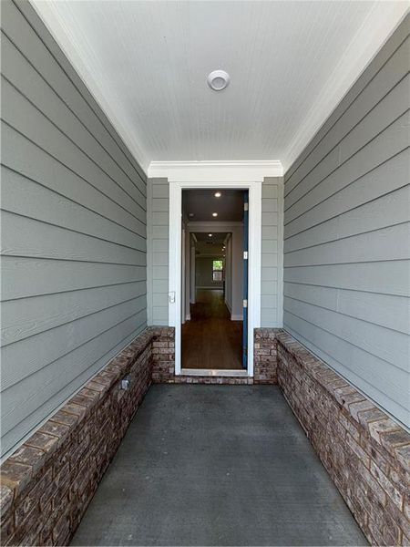 Exterior details and patio area of a home in Del Webb Chateau Elan, Hoschton (Image 2). Exterior details and patio area of a home in Del Webb Chateau Elan, Hoschton (Image 2).