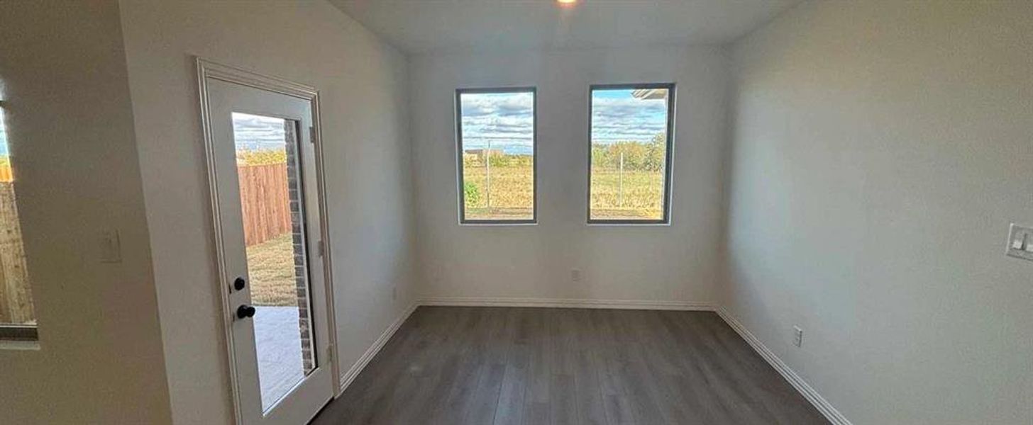 Dining Room Construction Progress