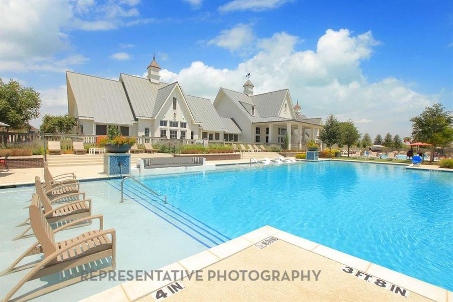 Community amenities in Pecan Square: 50ft. lots, Northlake (Image 22). Community amenities in Pecan Square: 50ft. lots, Northlake (Image 22).