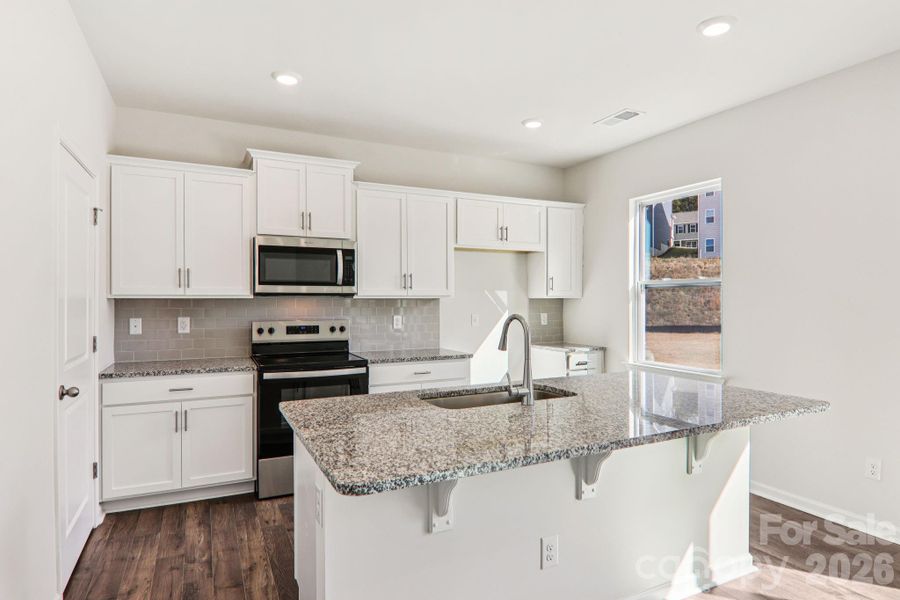 Furnished interior view inside a new home in Rydele Heights, Asheville (Image 9). Furnished interior view inside a new home in Rydele Heights, Asheville (Image 9).