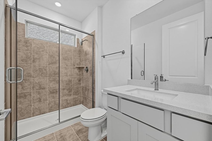 Furnished interior view inside a new home in South Oak, Lakewood Village (Image 12).