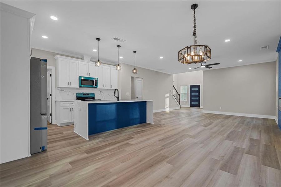 Furnished interior view inside a new home in , Lawrenceville (Image 13).