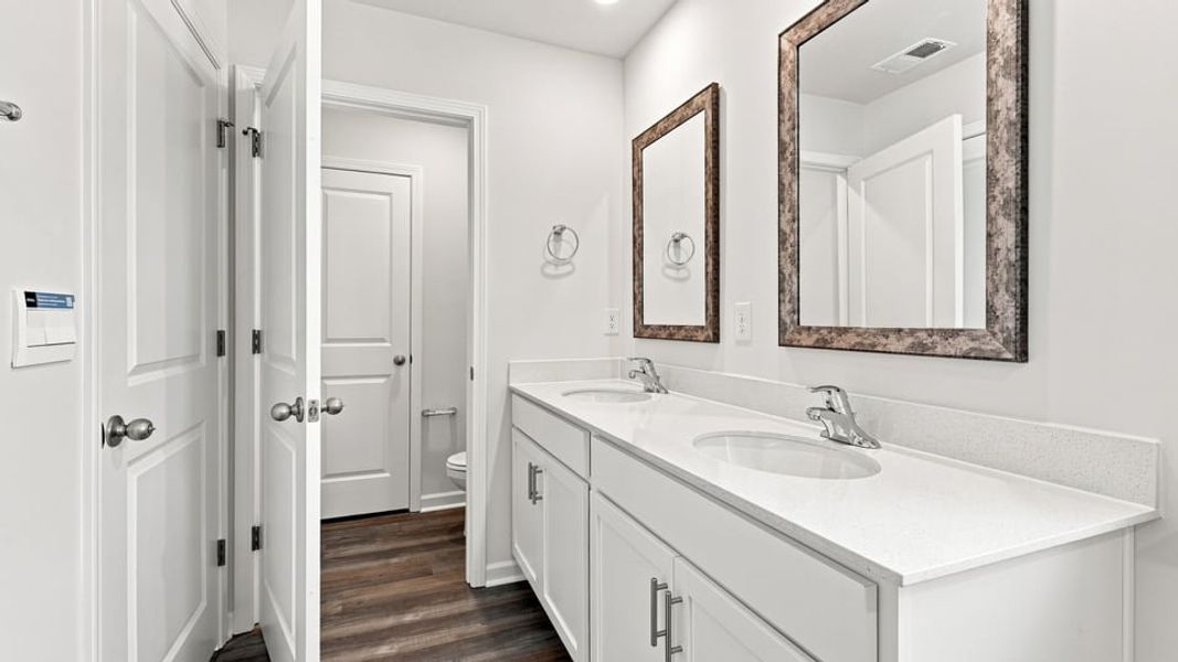 Furnished interior view inside a new home in Tyger Pines, Moore (Image 12).
