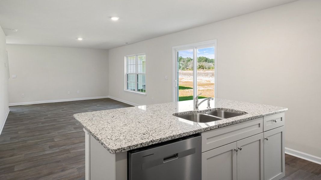 Furnished interior view inside a new home in Madeline Farm, New Bern (Image 7).