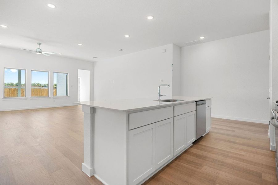 Furnished interior view inside a new home in Prairie Winds, Hutto (Image 7).