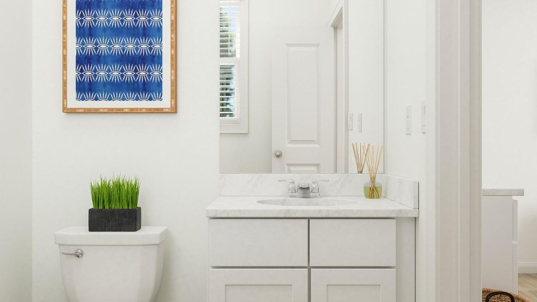 Close-up of interior finishes inside a home in Lively Ranch: Brookstone Collection, Georgetown (Image 26).