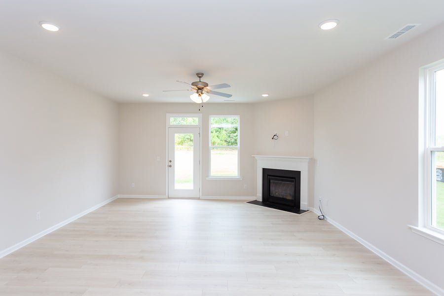 Spacious, unfurnished interior of a new home in Highgate, Clayton (Image 23). Spacious, unfurnished interior of a new home in Highgate, Clayton (Image 23).