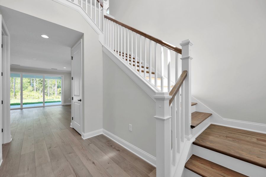 Representative unfurnished interior of a home built from the Miramar by Riverside Homes in Mariposa at EverRange, Jacksonville (Image 25).