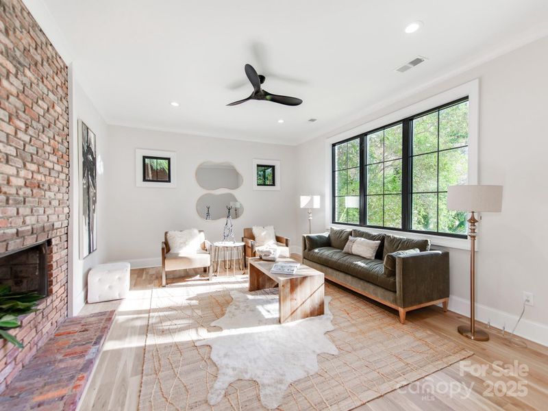 Furnished interior view inside a new home in , Charlotte (Image 15).