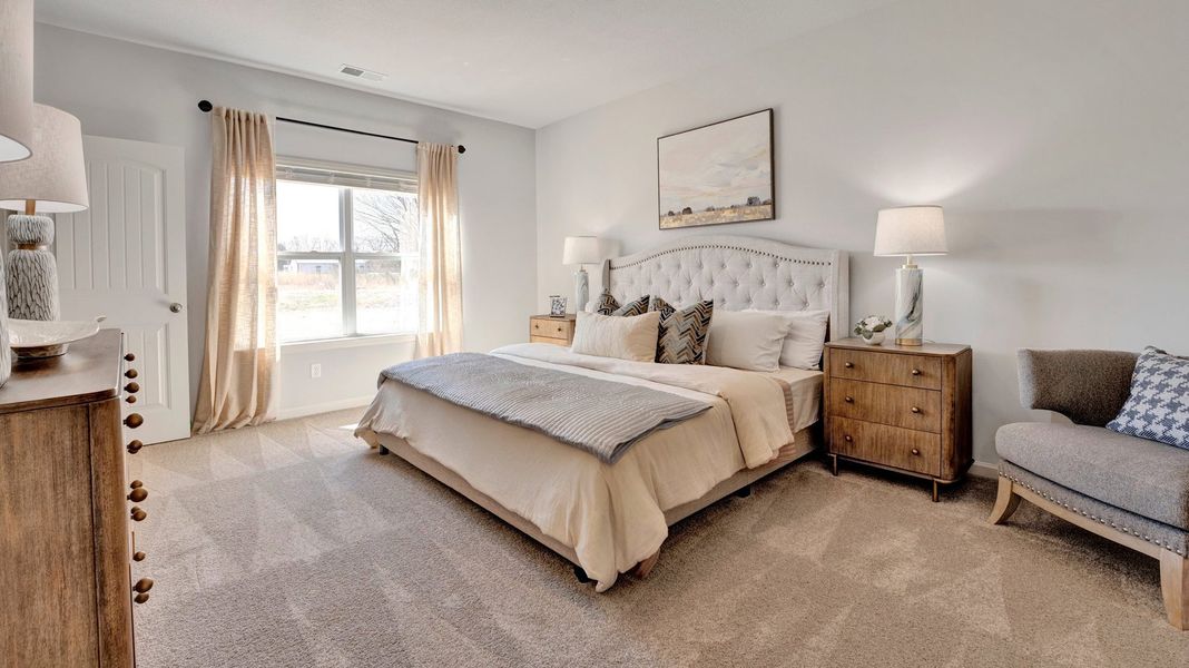 Furnished interior view inside a new home in The Orchard, Millington (Image 25).