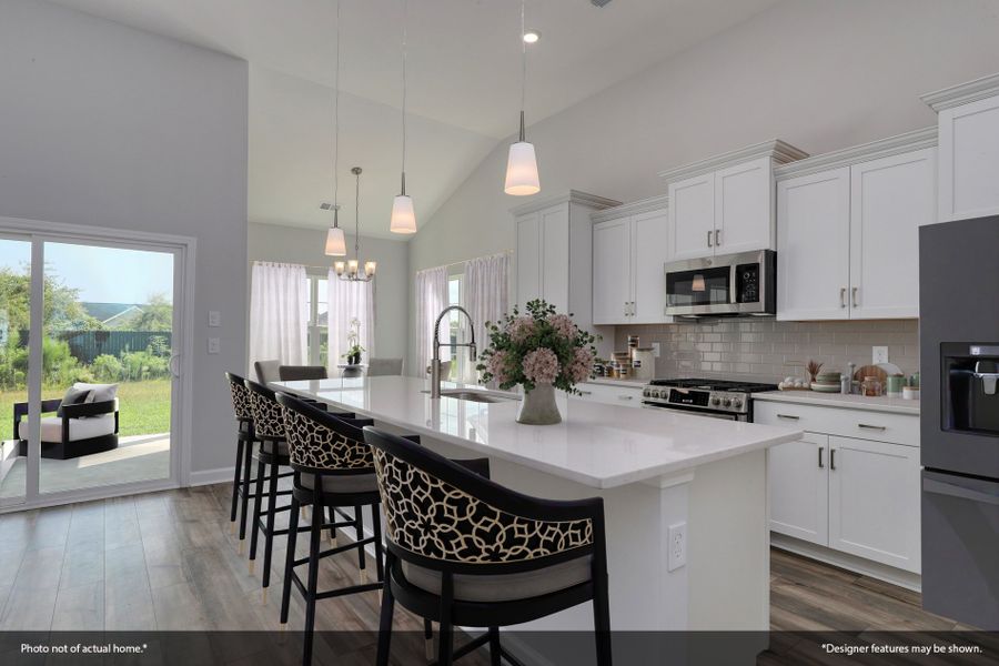 Furnished interior view inside a new home in Brayden, Advance (Image 4).