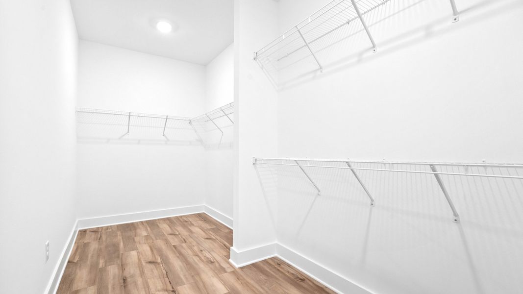 Closet of The Sutherland Design by DRB Homes
