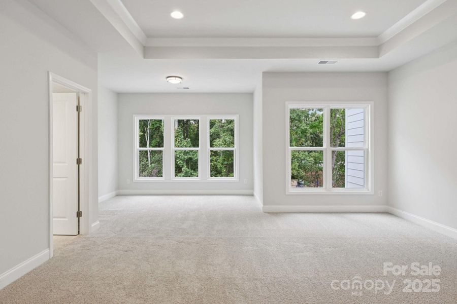 Spacious, unfurnished interior of a new home in Walk23, Huntersville (Image 26).