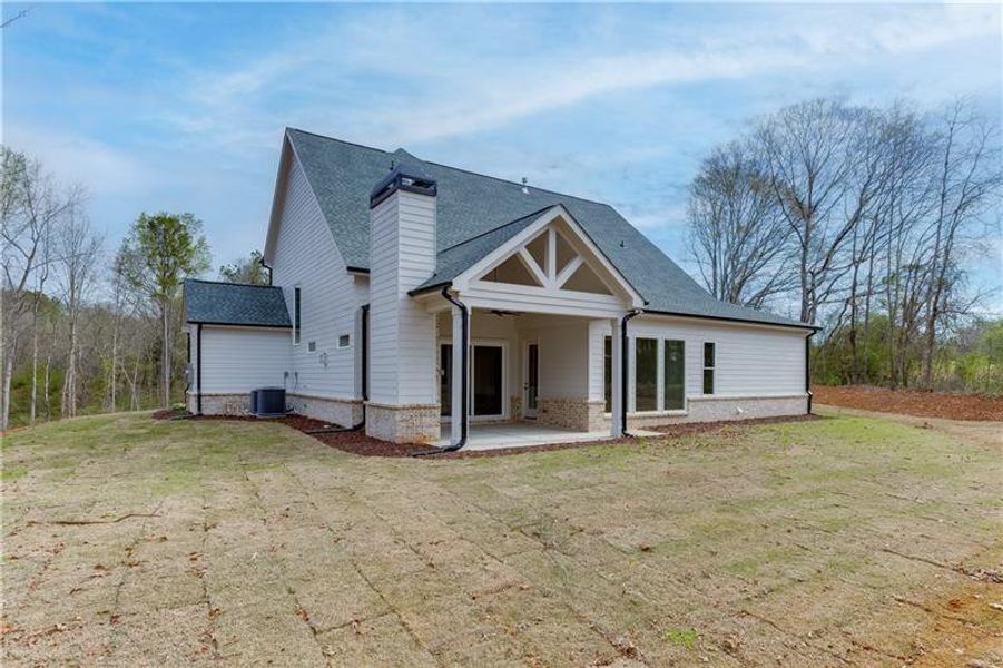 Exterior details and patio area of a home in , Pendergrass (Image 3).