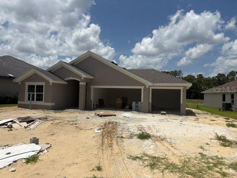 In-progress construction of a new home in Juliette Falls, Dunnellon, FL (Image 3). In-progress construction of a new home in Juliette Falls, Dunnellon, FL (Image 3).