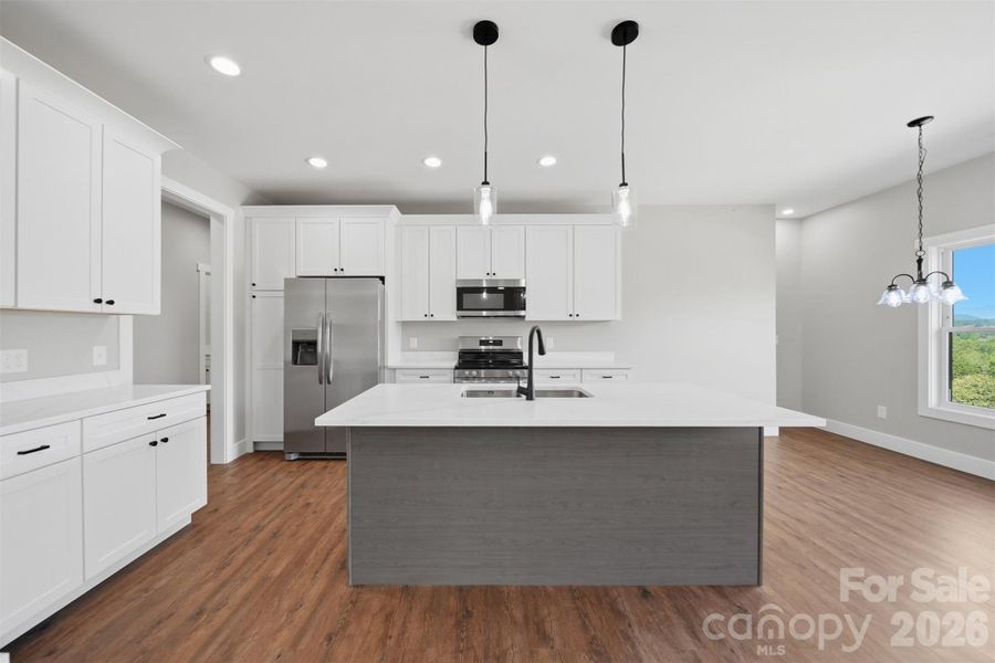 Furnished interior view inside a new home in , Lenoir (Image 6).