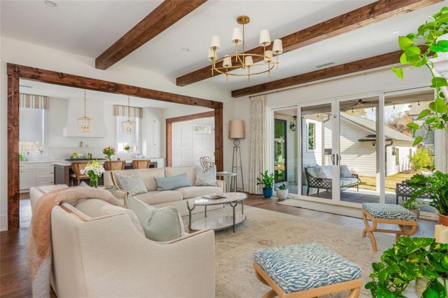 Furnished interior view inside a new home in Barrington Place, Roswell (Image 7). Furnished interior view inside a new home in Barrington Place, Roswell (Image 7).