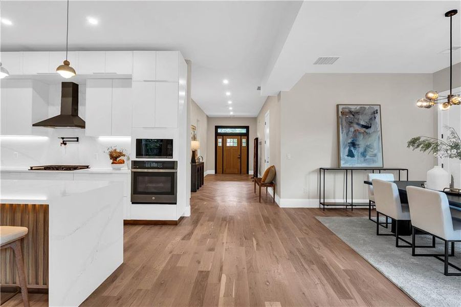 Furnished interior view inside a new home in , Decatur (Image 24).
