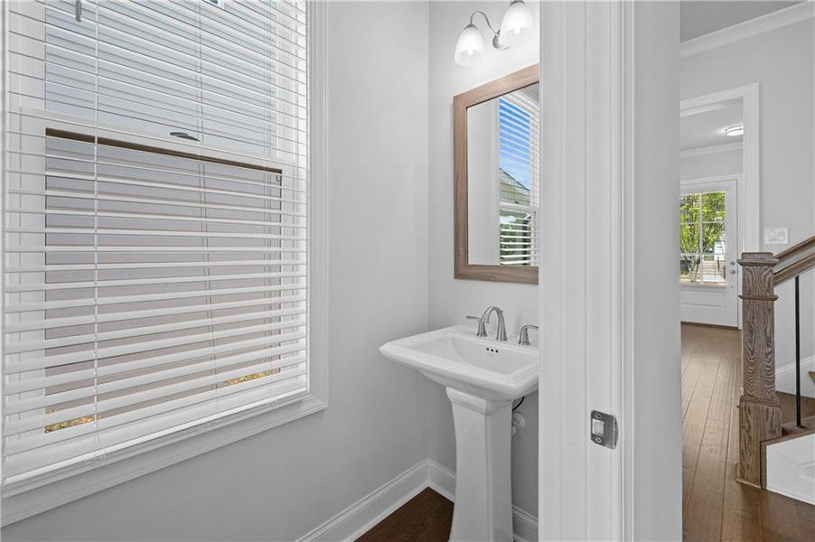 Furnished interior view inside a new home in Palisades Single Family, Cumming (Image 15).