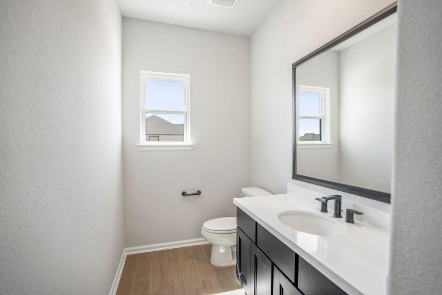 Furnished interior view inside a new home in Jordan Ranch 70' Lots, Fulshear (Image 17).