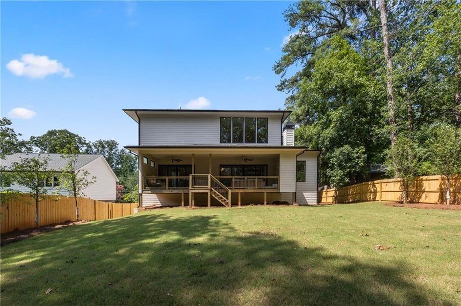 Exterior details and patio area of a home in , Sandy Springs (Image 29).